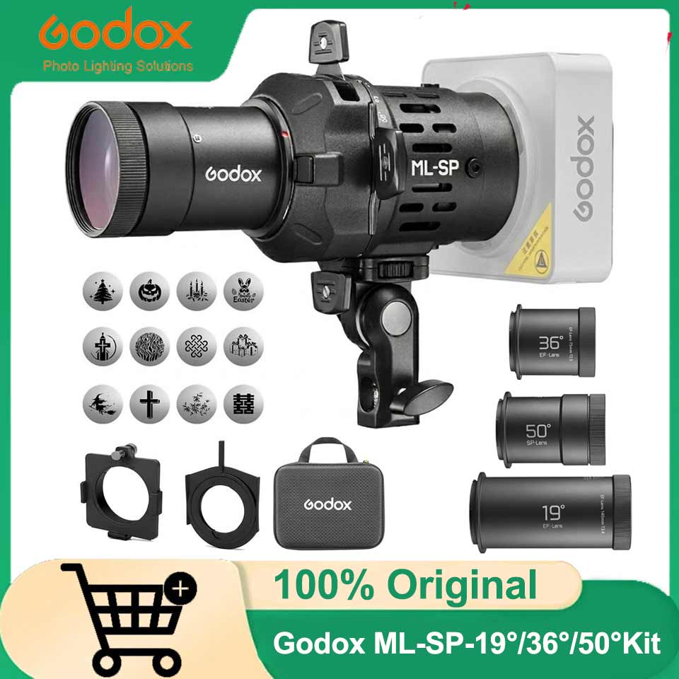 Beauty Dish 55Cm - Godox ML-SP 19°/36°/50° Kit LED Projection