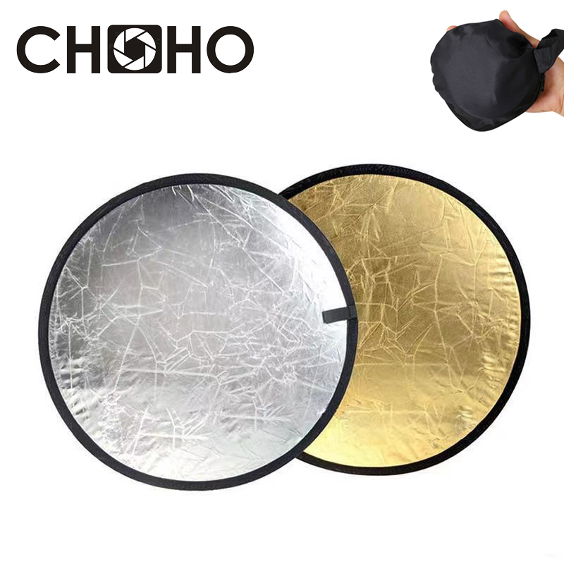 Reflector 30cm Pocket 2 In 1 M - Reflector Disc Silver ulasan dan harga