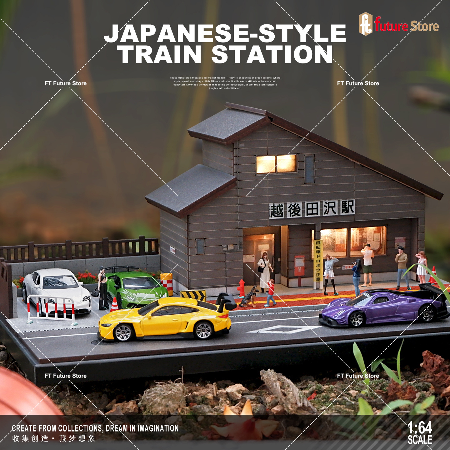 1/64 Simulation Japanese House - Photography Lighting Simulator Free ulasan dan harga