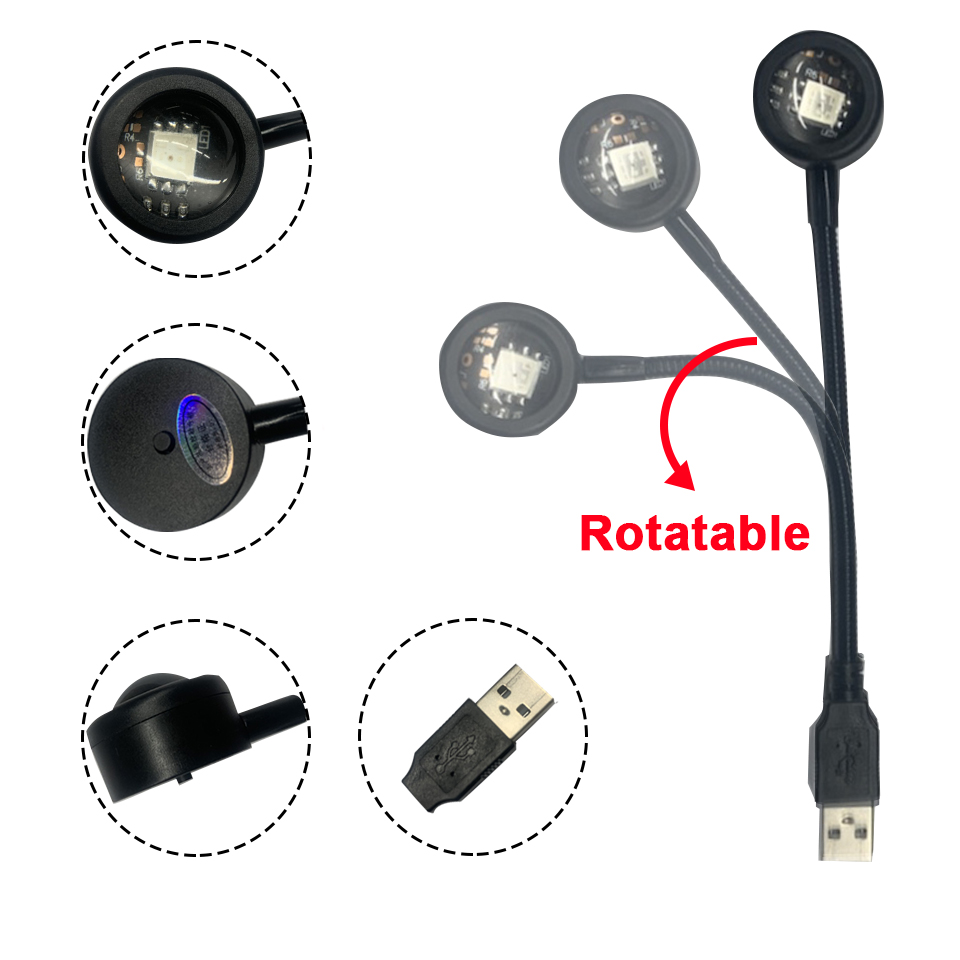 LED Sunset Lamp Nightlights US - Photography Lighting Diy ulasan dan harga
